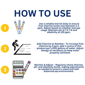 Hot tub water stays clear with Clear Spa granules in action