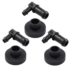 Disenparts fuel tank stem close-up – durable replacement for Husqvarna compatibility and easy install