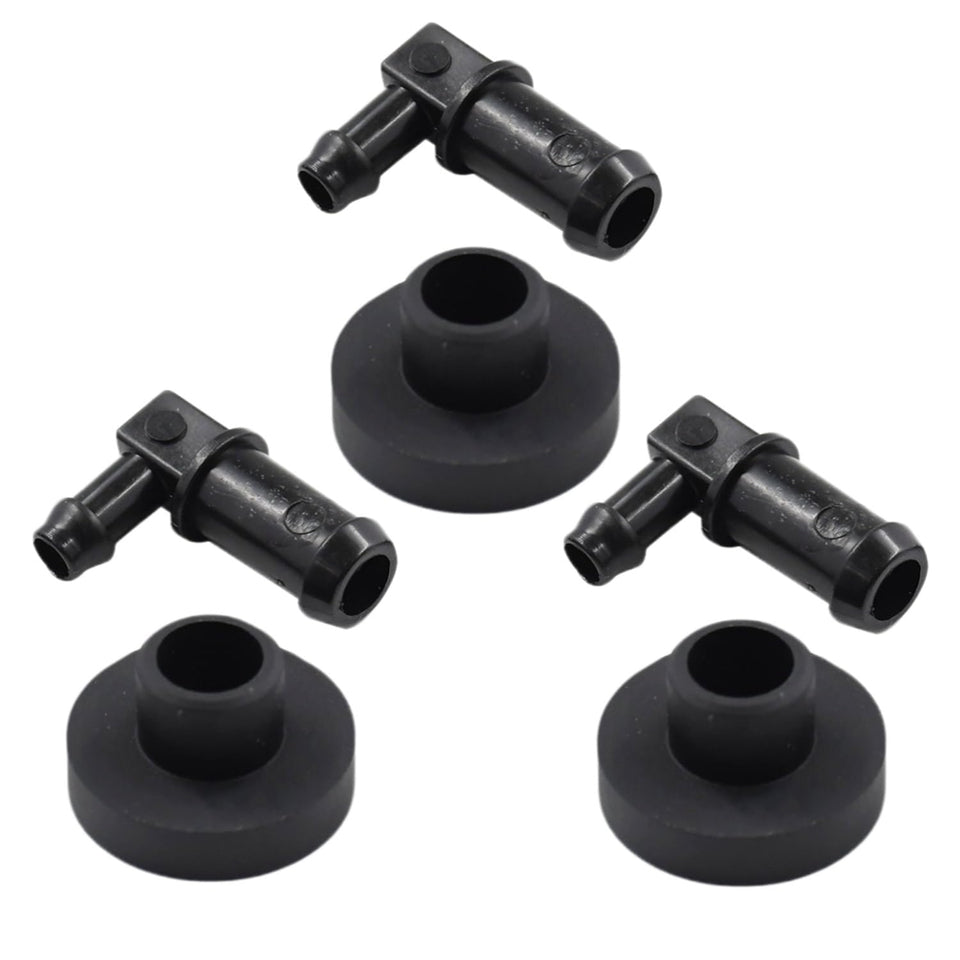 Disenparts fuel tank stem close-up – durable replacement for Husqvarna compatibility and easy install