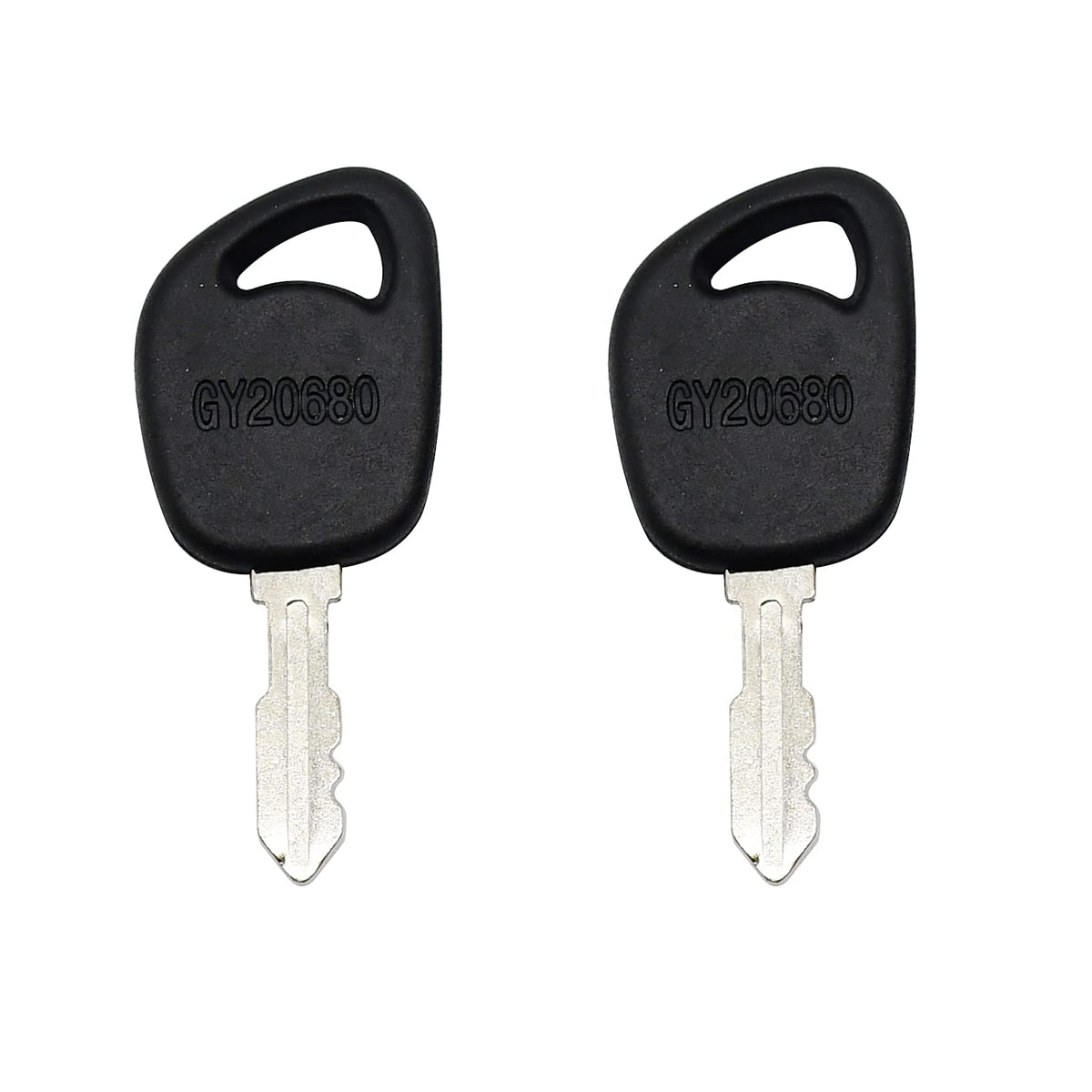 Disenparts ignition keys husqvarna-compatible close-up designed for easy mower starts