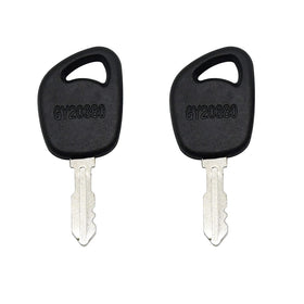 Disenparts ignition keys husqvarna-compatible close-up designed for easy mower starts