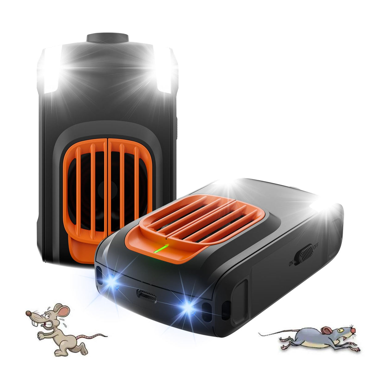 Dispest underhood ultrasonic rodent repellent protecting engine compartments from pests