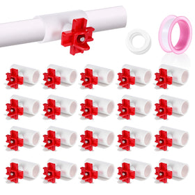 DIVINA VITAE 20-pack chicken water nipples, side-mount design for clean hydration.