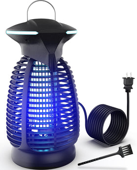 Dovima bug zapper outdoor with 4200V grid attracts pests for patio use.