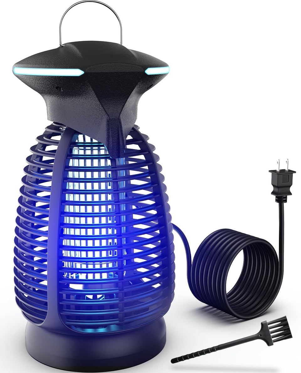 Dovima bug zapper outdoor with 4200V grid attracts pests for patio use.