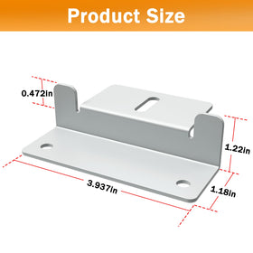 DIYIIRON 16-unit Z Bracket boat-mount supports secure marine solar installations.