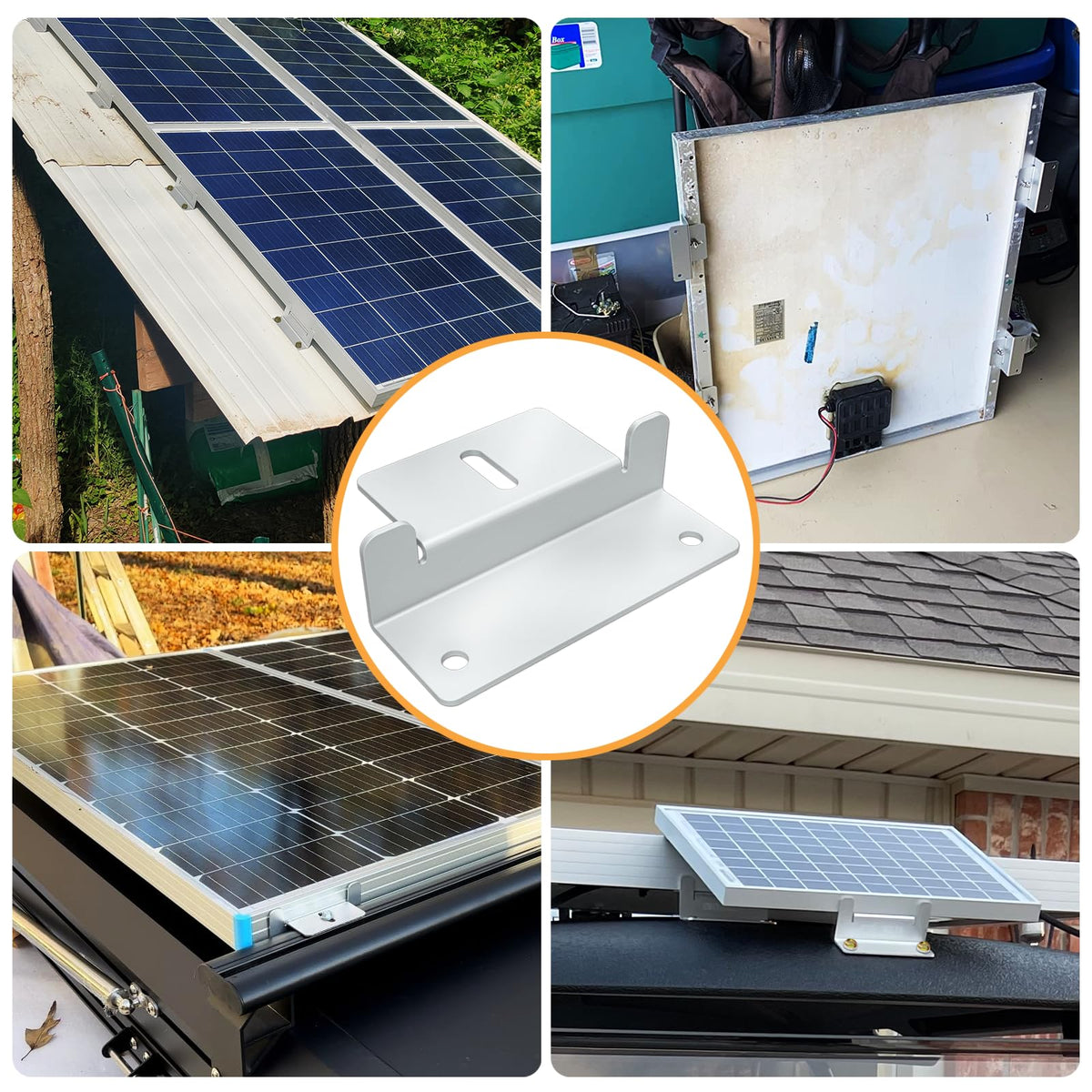 DIYIIRON Anodized Z Bracket withstands exposure for long-lasting panels.