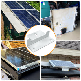DIYIIRON Anodized Z Bracket withstands exposure for long-lasting panels.