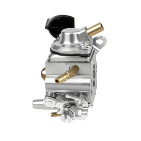 DKIIGAME BR600 carburetor in action improves reliability during heavy leaf blowing.
