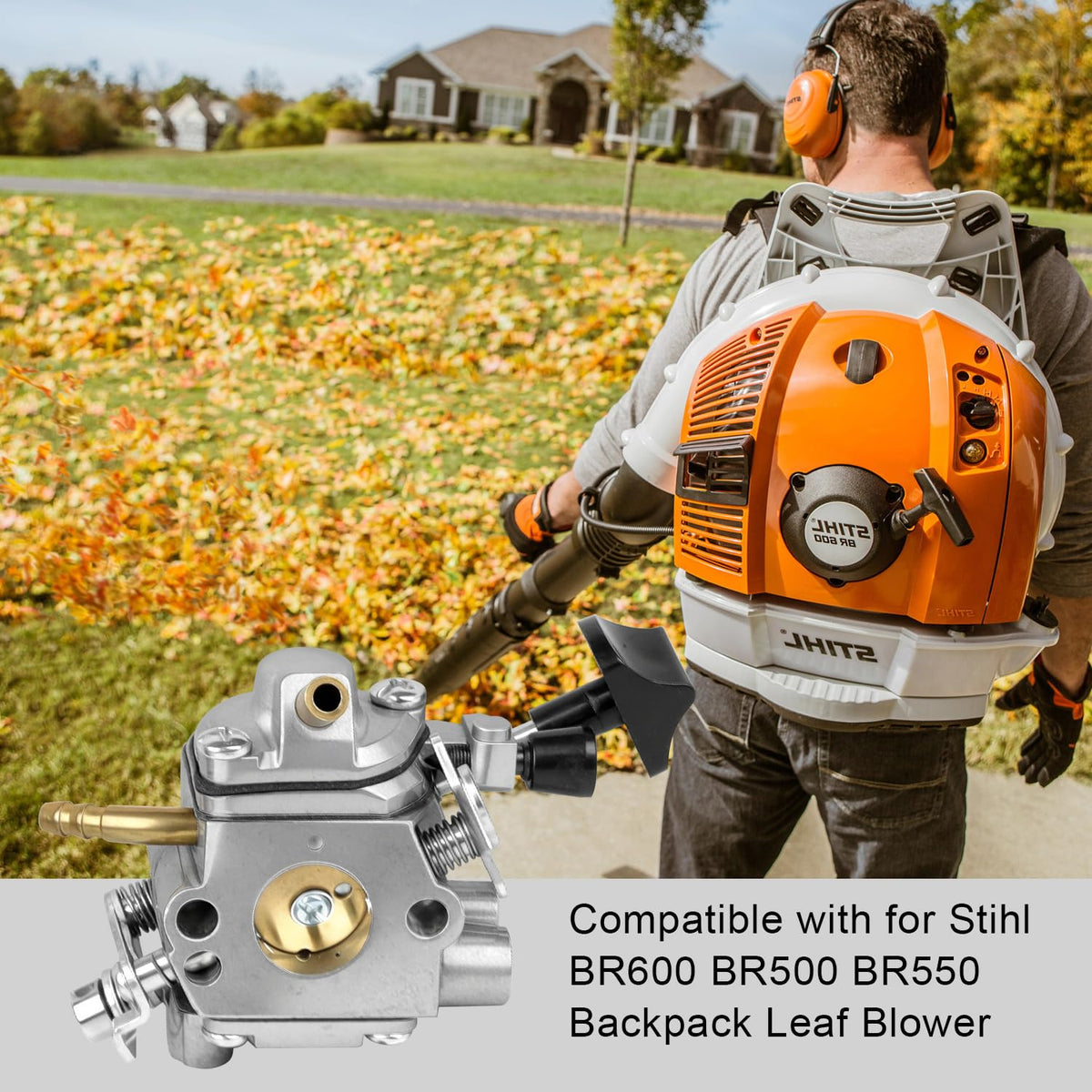 DKIIGAME BR600 recoil starter assembly supports quick starts and smooth operation.