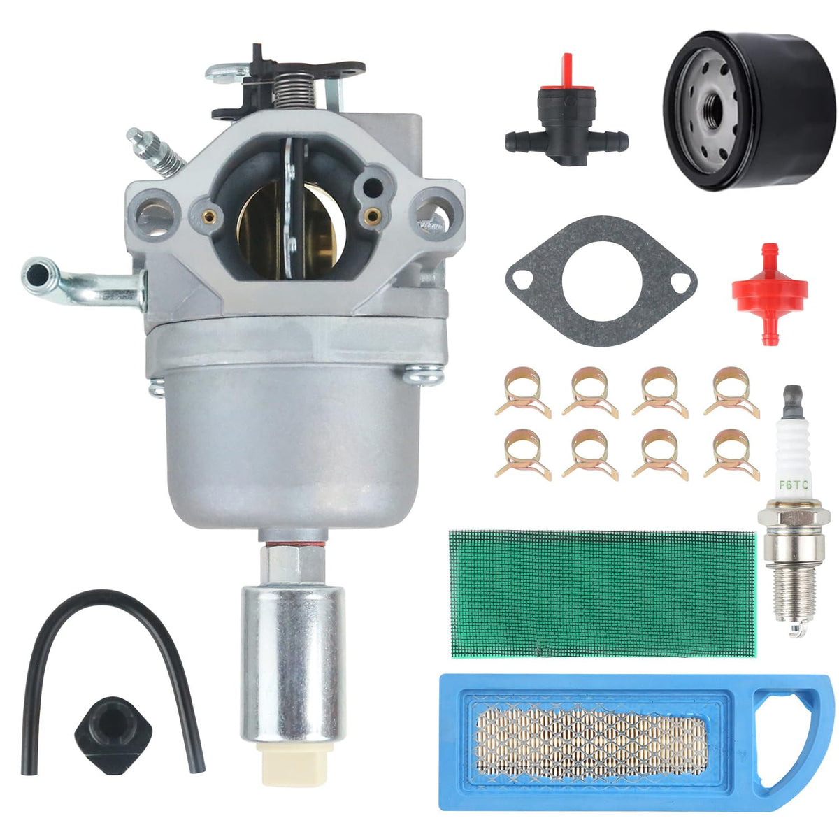DKIIGAME Briggs & Stratton carburetor assembly for direct-fit replacement