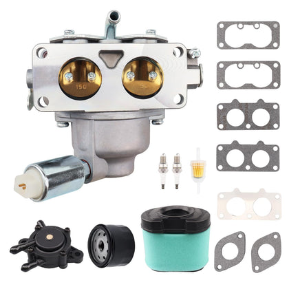 DKIIGAME carburetor for Briggs Stratton 796227 on a lawn mower for reliable performance.