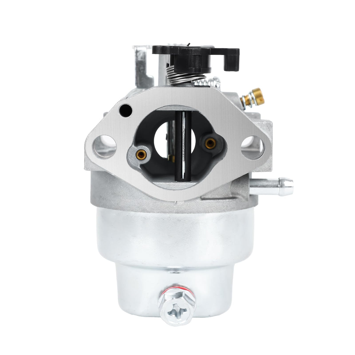 DKIIGAME components – carburetor, gaskets, jets, fuel line, and valve in one kit.