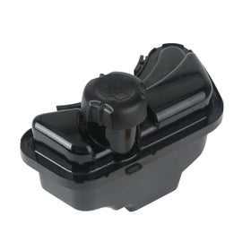 DKIIGAME lawn mower fuel tank cap demonstrates an integrated cap to prevent spills.