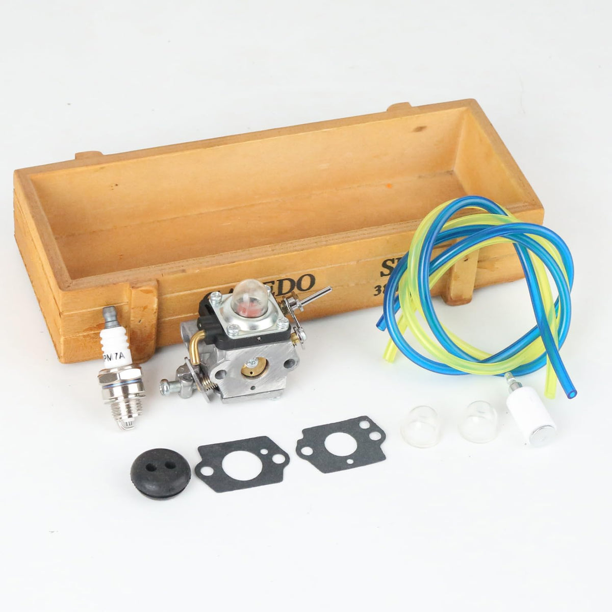 DKIIGAME tune-up kit contents for Husqvarna carburetor ensure complete installation