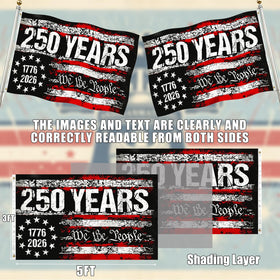 DKJOAZ 250-year flag makes a meaningful patriotic gift for history-loving fans.