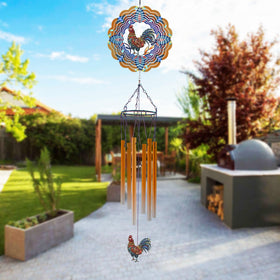 DKJOCKY wind chimes resist weather, keeping outdoor color vibrant.