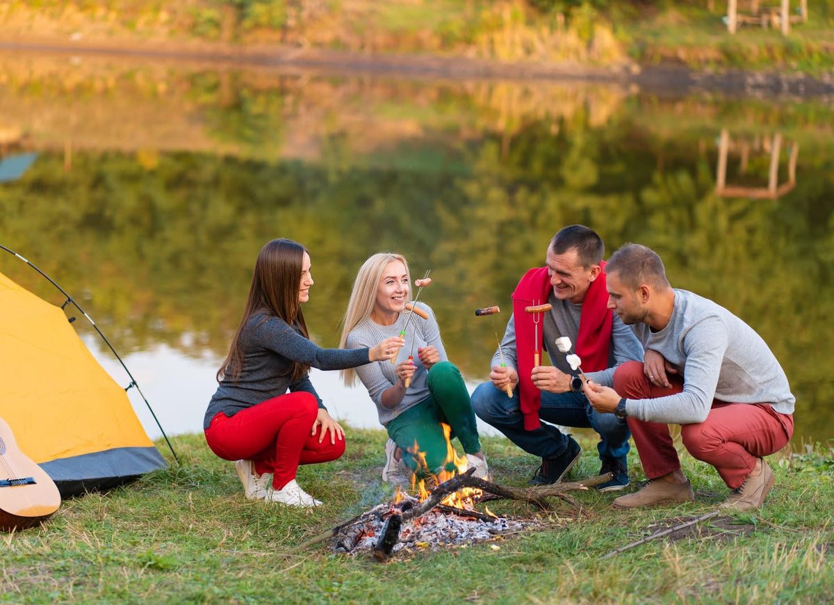 DkOvn pack of five sticks ideal for family cookouts and group camping.