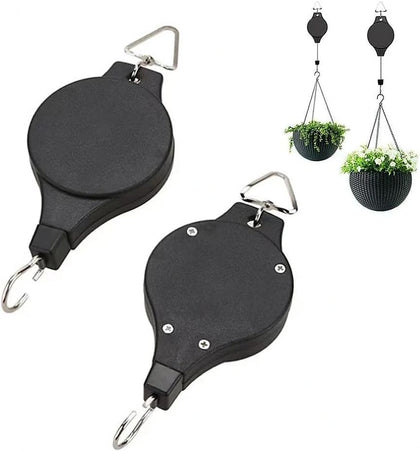 DKUWBJAS retractable hanger in use for easy height adjustment.
