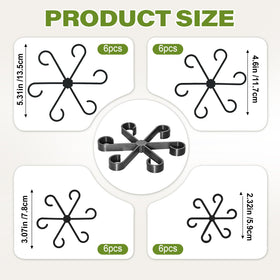DLEHSRUU monstera stem support helping prevent bending and maintain airflow