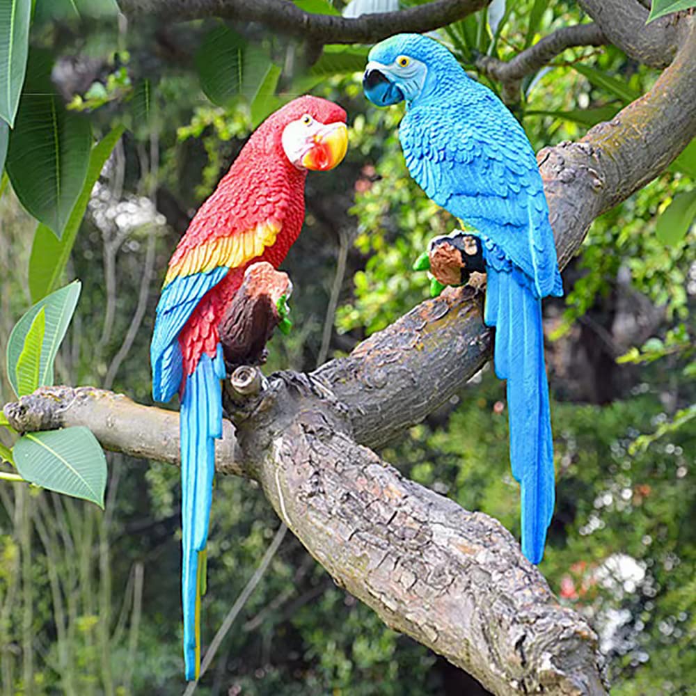 Dlfghos parrot garden accessory withstands rain and sun