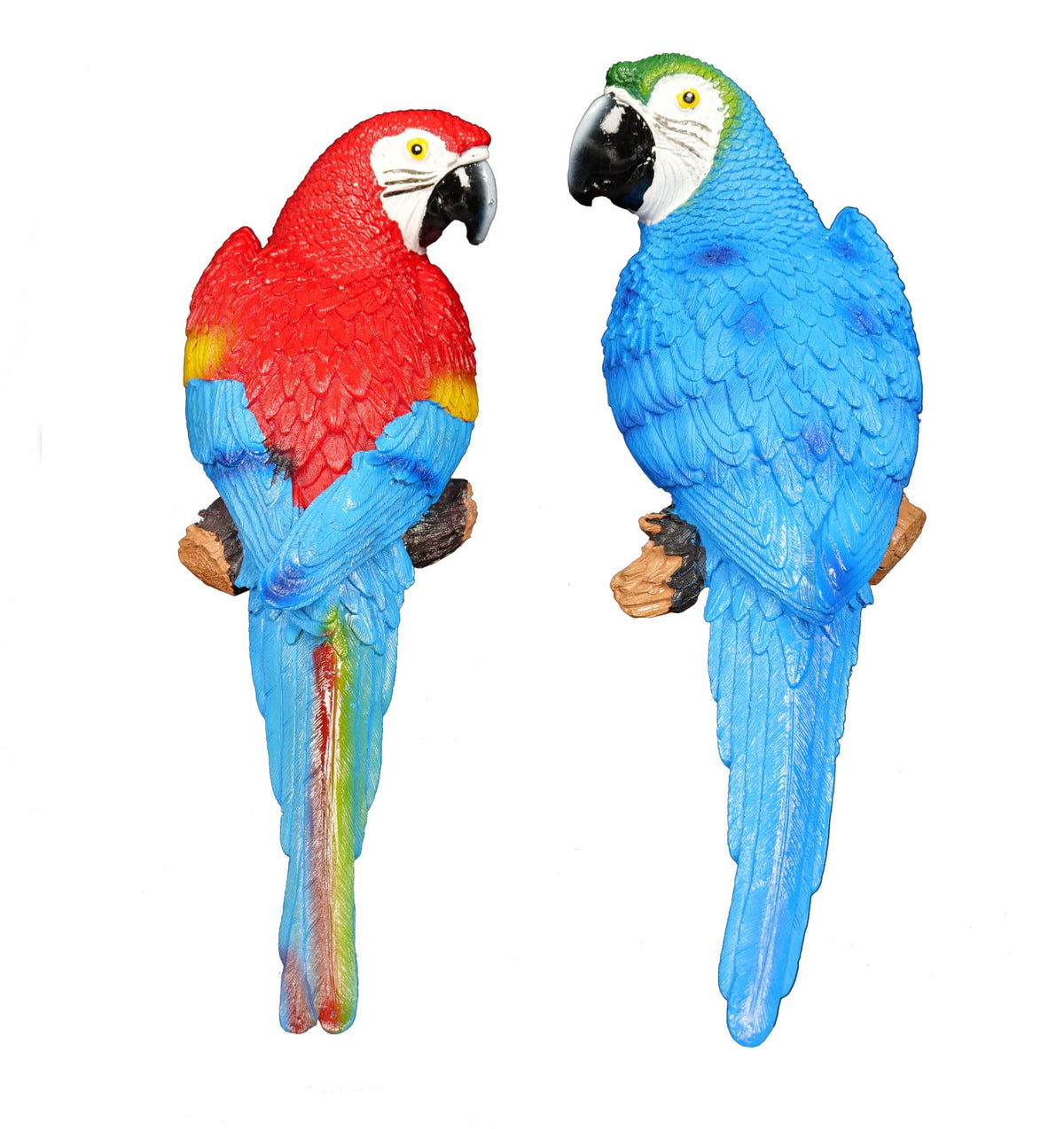 Dlfghos parrot wall decor 12.5-inch adds tropical flair to living spaces
