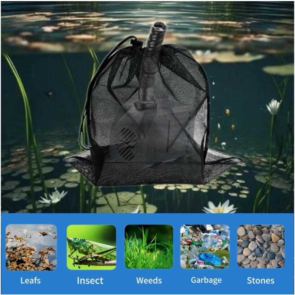 DLGQJD filter bag helps reduce debris buildup, extending pump life