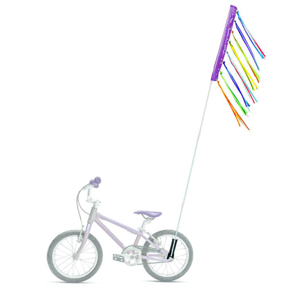 Dlugopis 6ft bike flag with pole for enhanced bicycle visibility