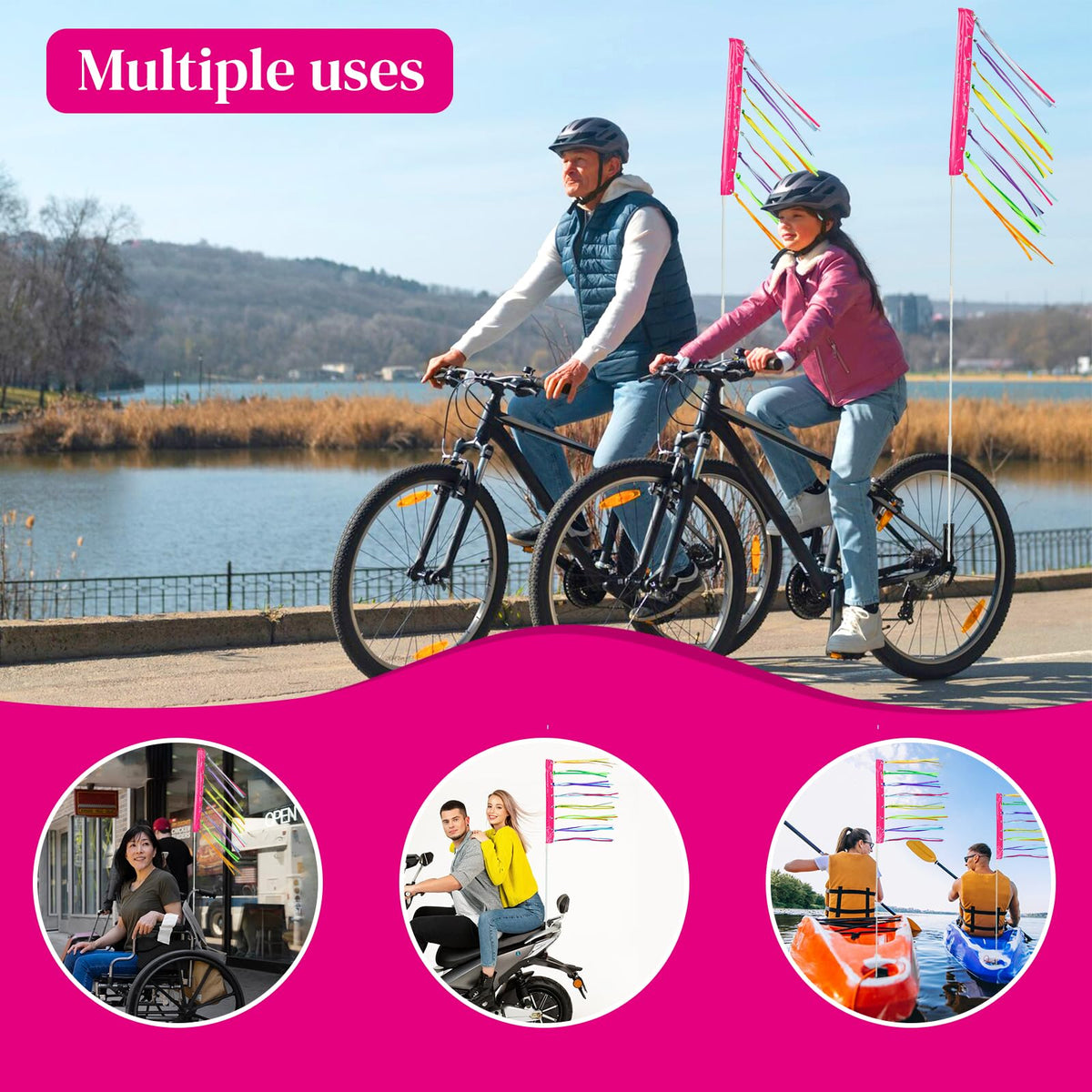 DLUGOPIS eight-holes with color strips detail improves quick location identification.