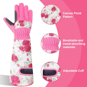 DLY Gardening Gloves breathable back promotes sweat absorption for all-day gardening comfort