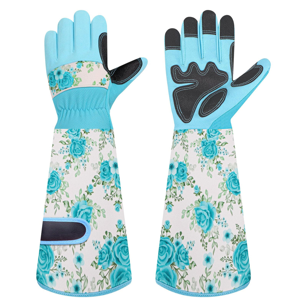 DLY gardening gloves for women with long design ideal for garden work.