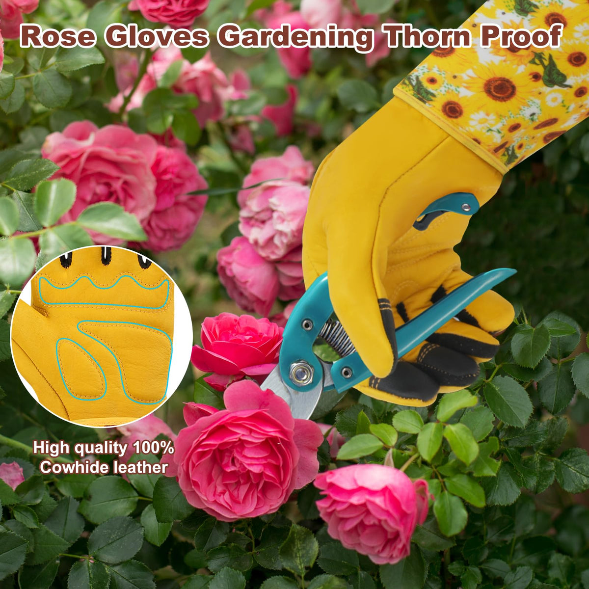 DLY touch-screen friendly design lets you use devices while gardening.