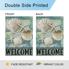 Dlzdn 12x18 inch flag for standard poles during summer season.