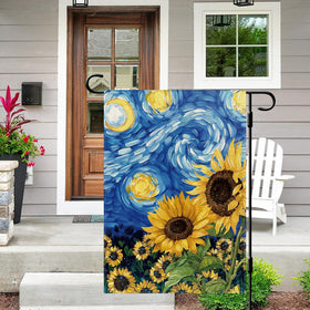 Dlzdn Double-Sided Garden Flag; vivid images readable from both directions.