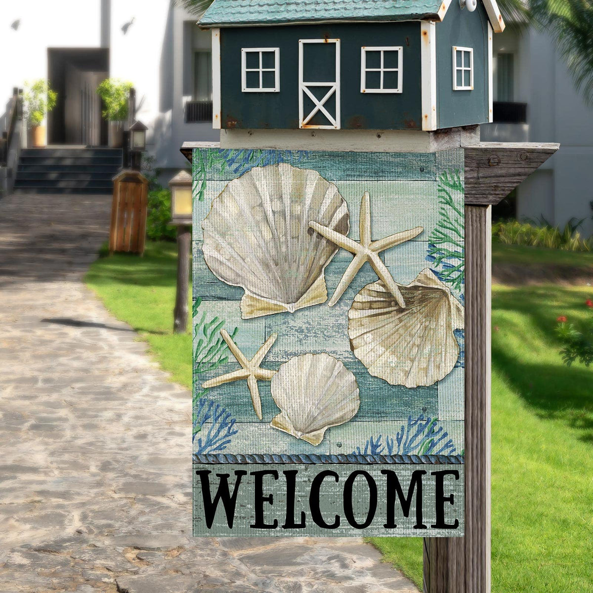 Dlzdn Double-sided print flag ensures vivid image from every angle.