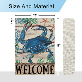 Dlzdn outdoor coastal decor flag boosts curb appeal