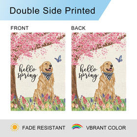 Dlzdn Porch flag for terrace or entry, instantly welcoming and seasonal.