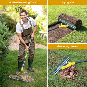 DMHMXZ detachable design stores compactly after yard cleanup.