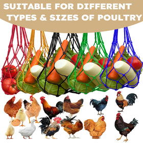 DMIMIA easy-install poultry feeder for chickens and ducks in any coop