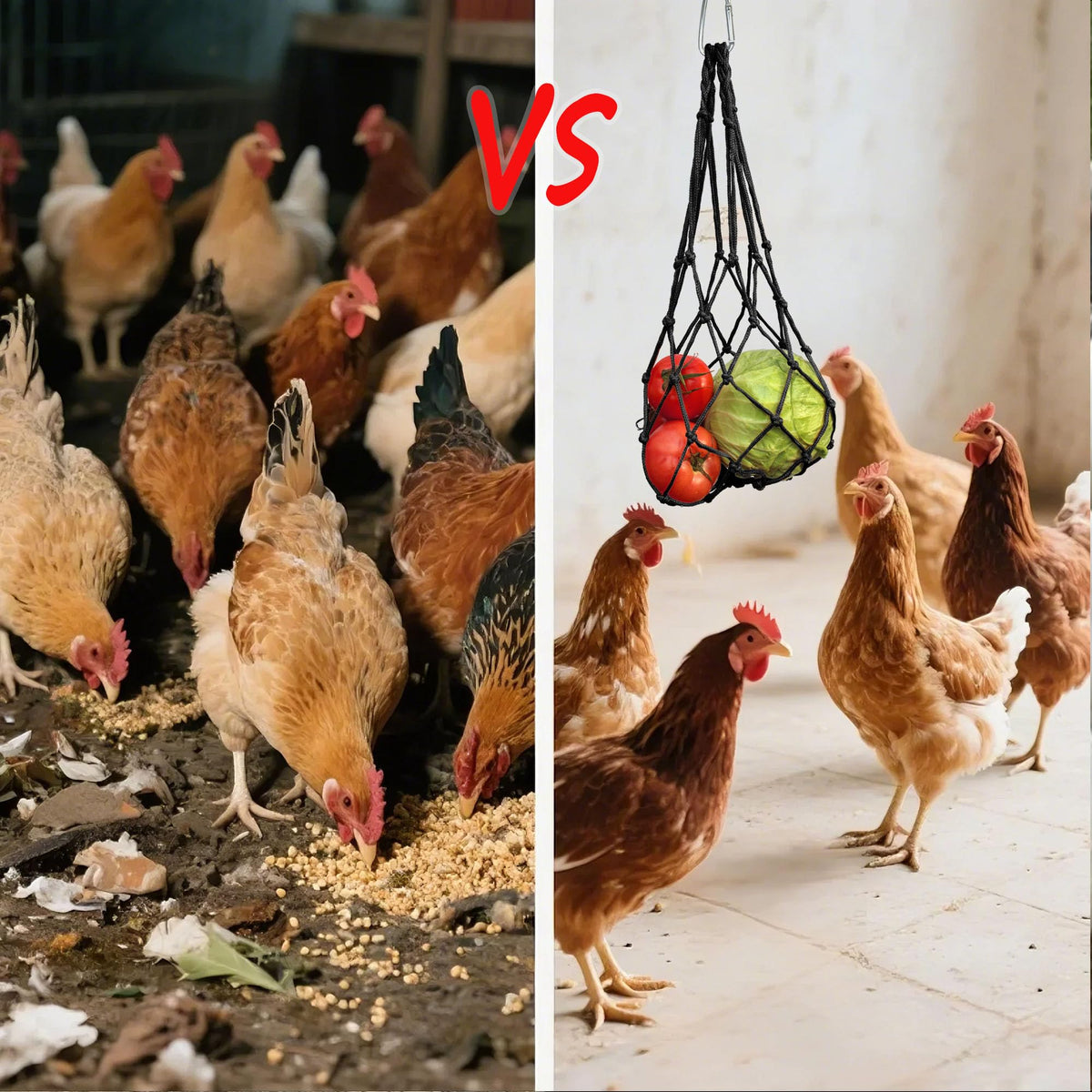 DMIMIA no-waste feeder keeps greens contained and minimizes mess