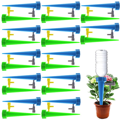 DMIMIA self-watering spikes pack for simple plant hydration while away