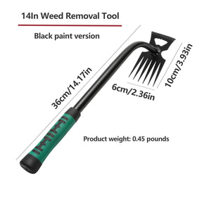 DMwespe manganese steel weeder showcases durability and strength for tough roots.