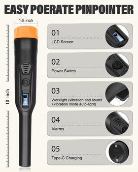 Dmyond bright LCD display shows signal strength, mode, and battery status