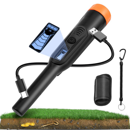 Dmyond pinpointer with rechargeable battery for outdoor treasure hunts
