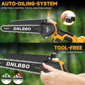 DNLBBO compact lightweight design at 3.6 lb