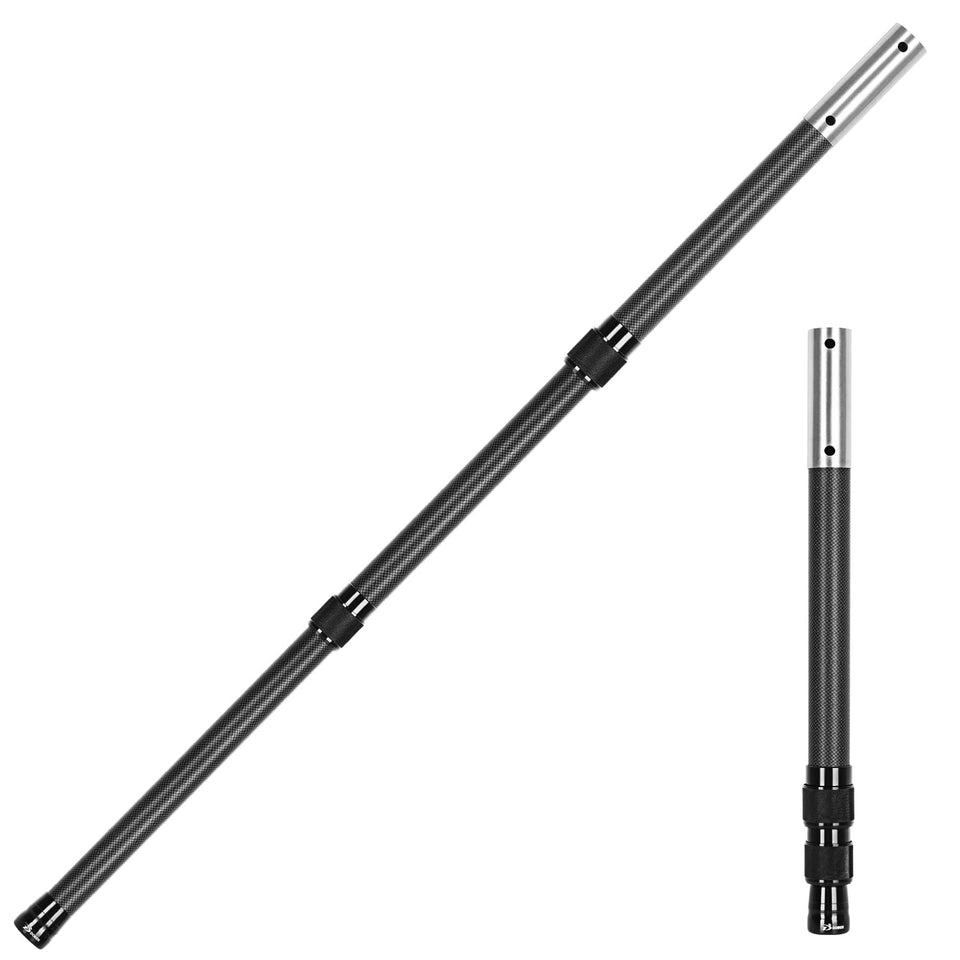 DOBEN carbon fiber pool pole with extended reach for easy debris removal