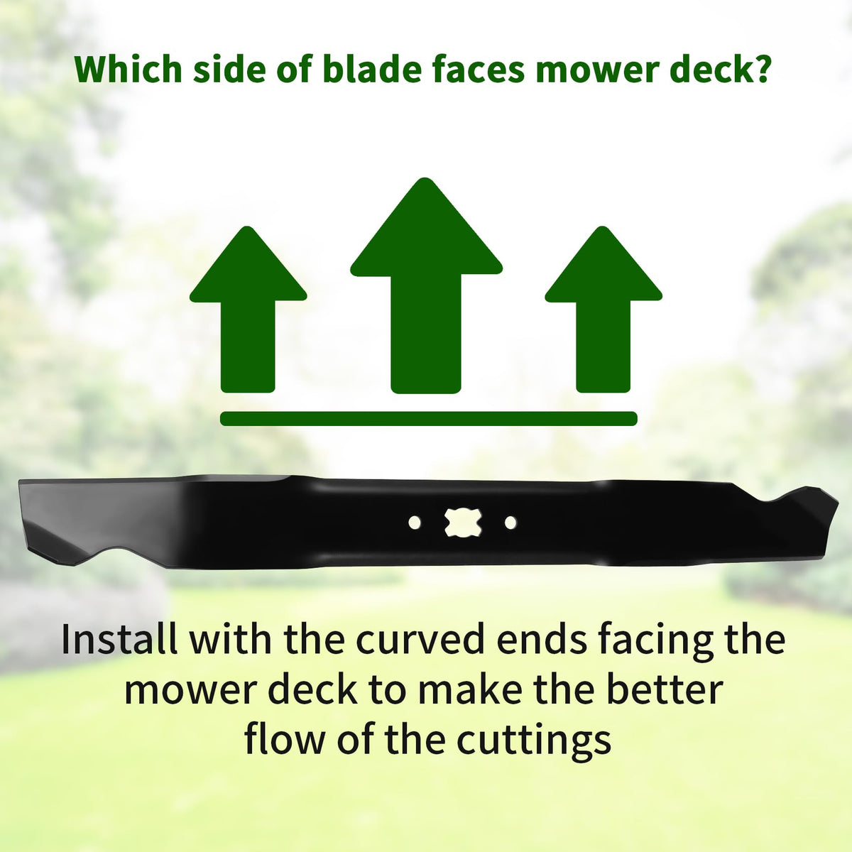 DOCAS 21-inch blade close-up highlights sharp cutting edge