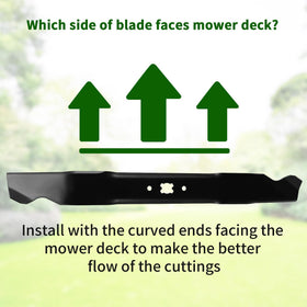 DOCAS 21-inch blade close-up highlights sharp cutting edge