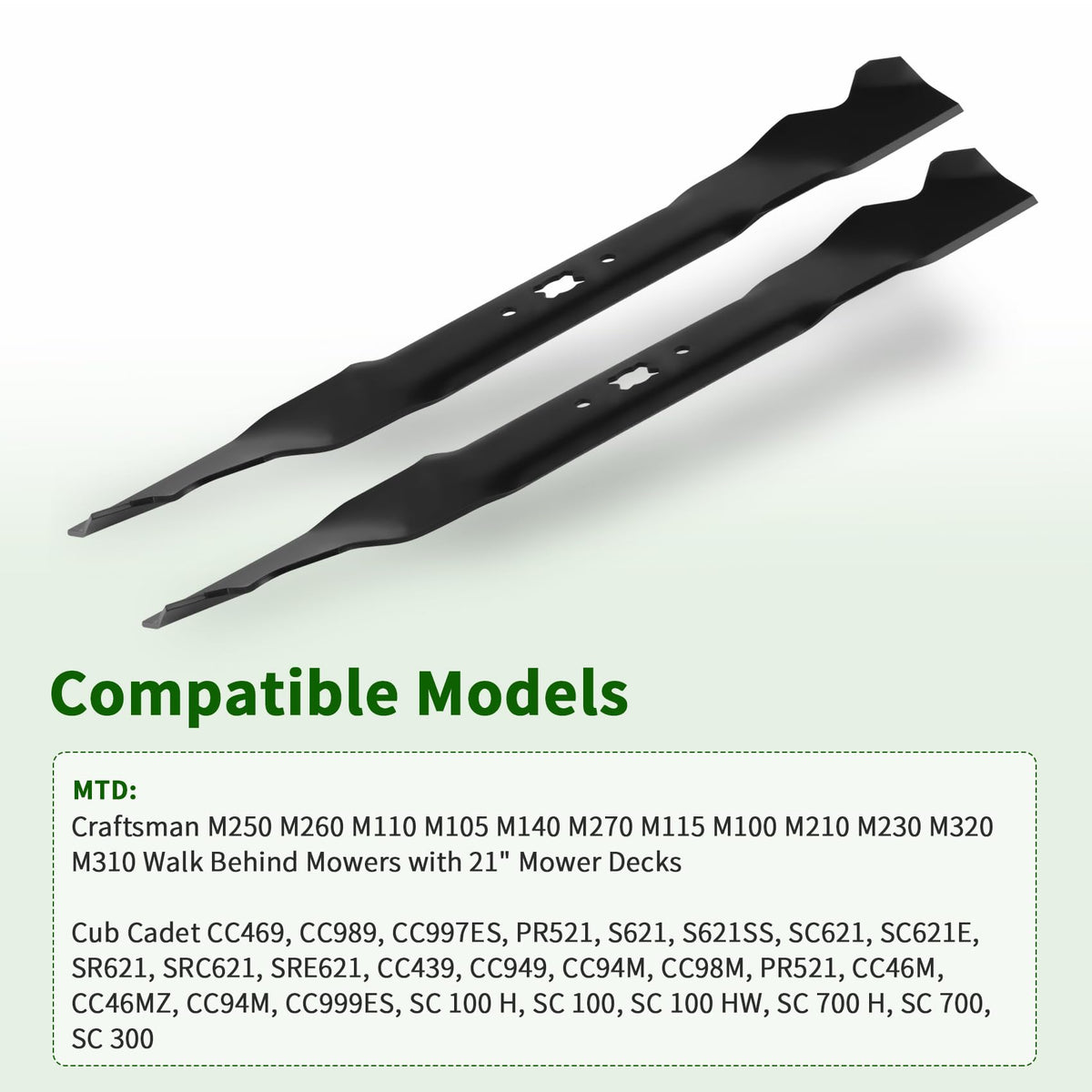 DOCAS compatible models list shows broad mower compatibility
