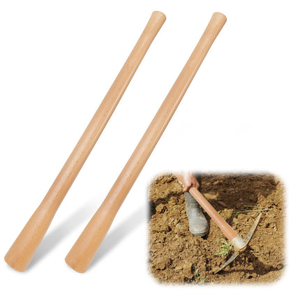 Docik 2 Pcs pick axe handle 35-inch for quick tool replacement and reliable performance